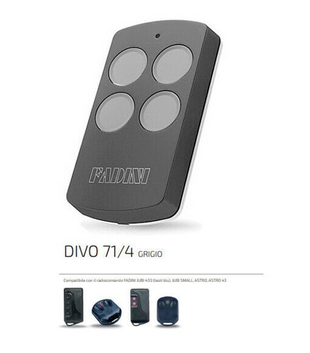 Fadini divo gray remote - fadini, 71